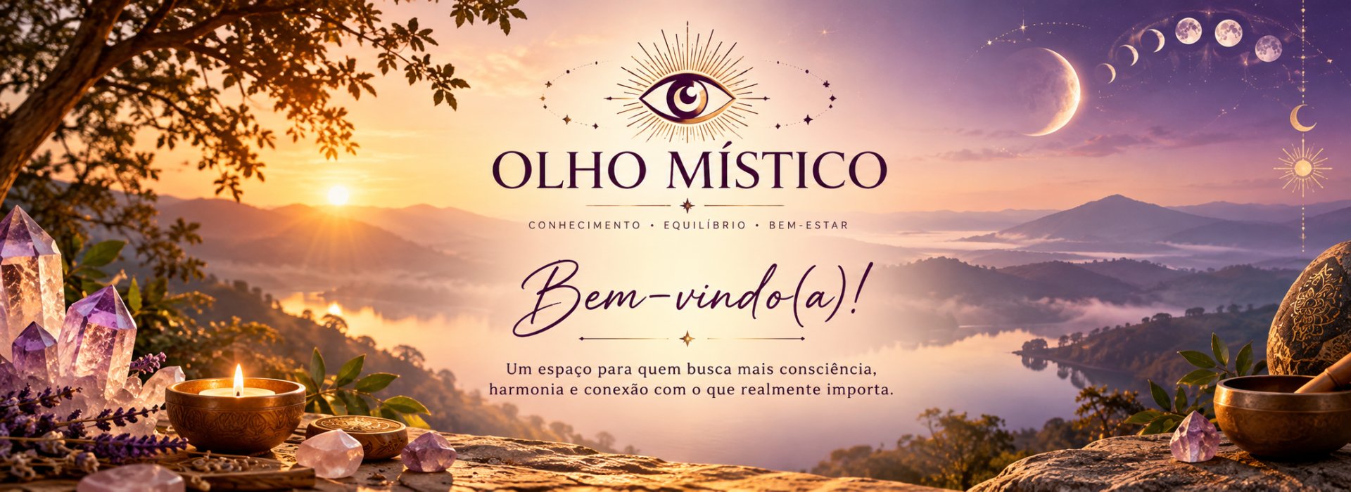Olho Místico: um espaço para quem busca mais consciência, harmonia e conexão com o que realmente importa
